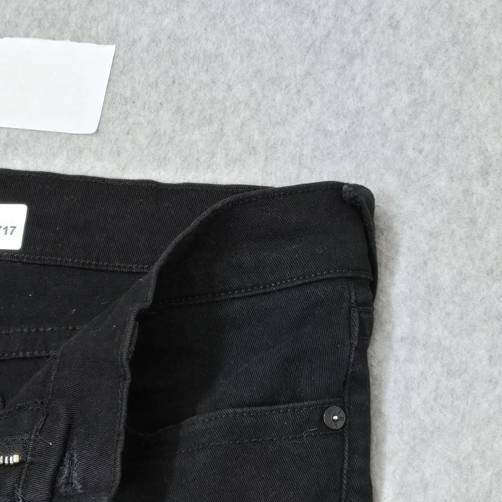 True Religion Men Jeans 34 Black Denim GENO Relaxed‎ Slim 31
